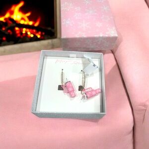 Betsy Johnson Christmas earrings